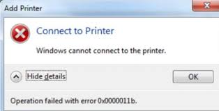 How to fix the Windows 0x0000011b network printing error